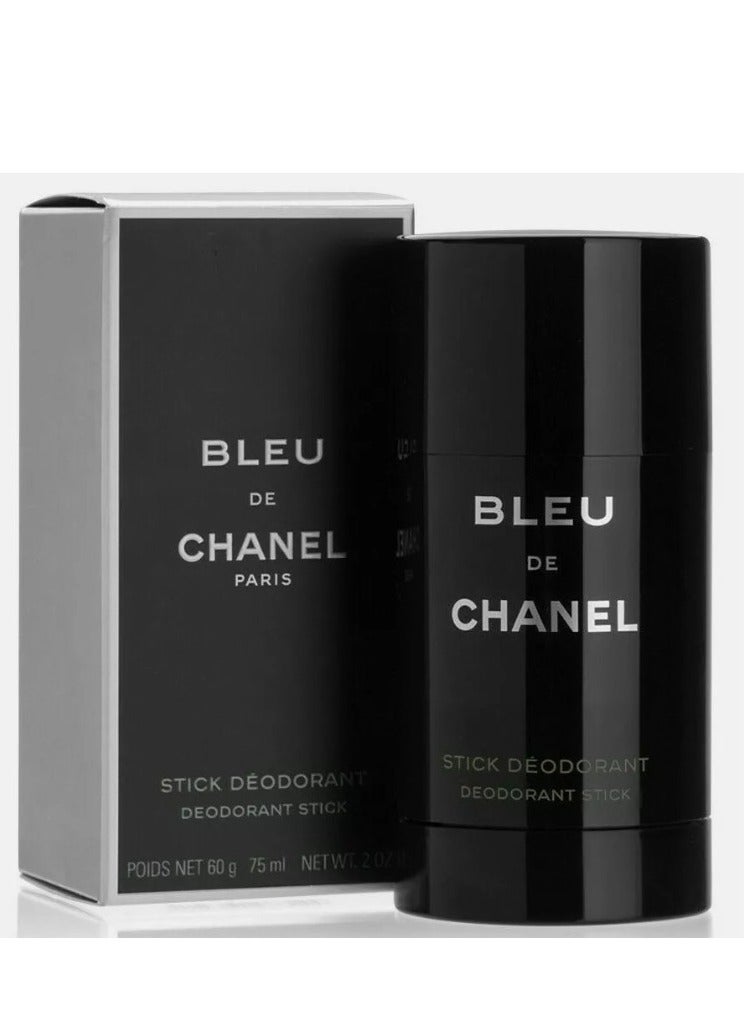 CHANEL Bleu De Chanel Deodorant Stick 60g / 75ml 2.0 Ozgrams - Image 1