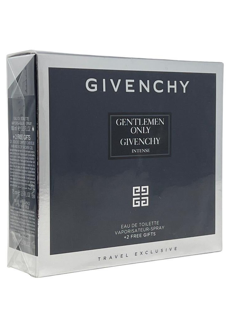 GIVENCHY Gentlemen Only INTENSE Set 100ml EDT Spray +75ml After Shave Balm + 75ml Shower Gel 3.4 FL Ozml  - Image 2