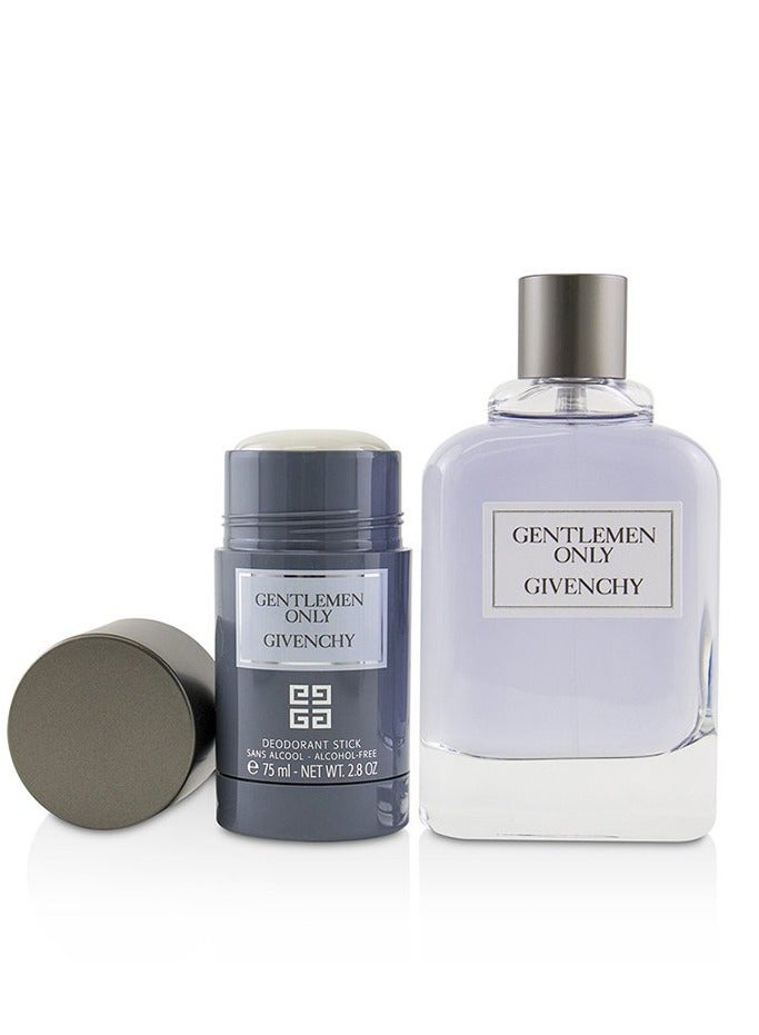 GIVENCHY GENTLEMEN Only 2 Pieces Set 100ml EDT Spray + 75ml Deodorant Stick 3.3 FL Ozml  - Image 2