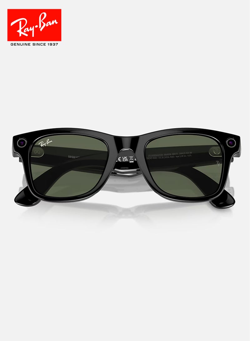 راي بان 154 mAh Meta Wayfarer Ray Smart Glasses Black  - Image 5