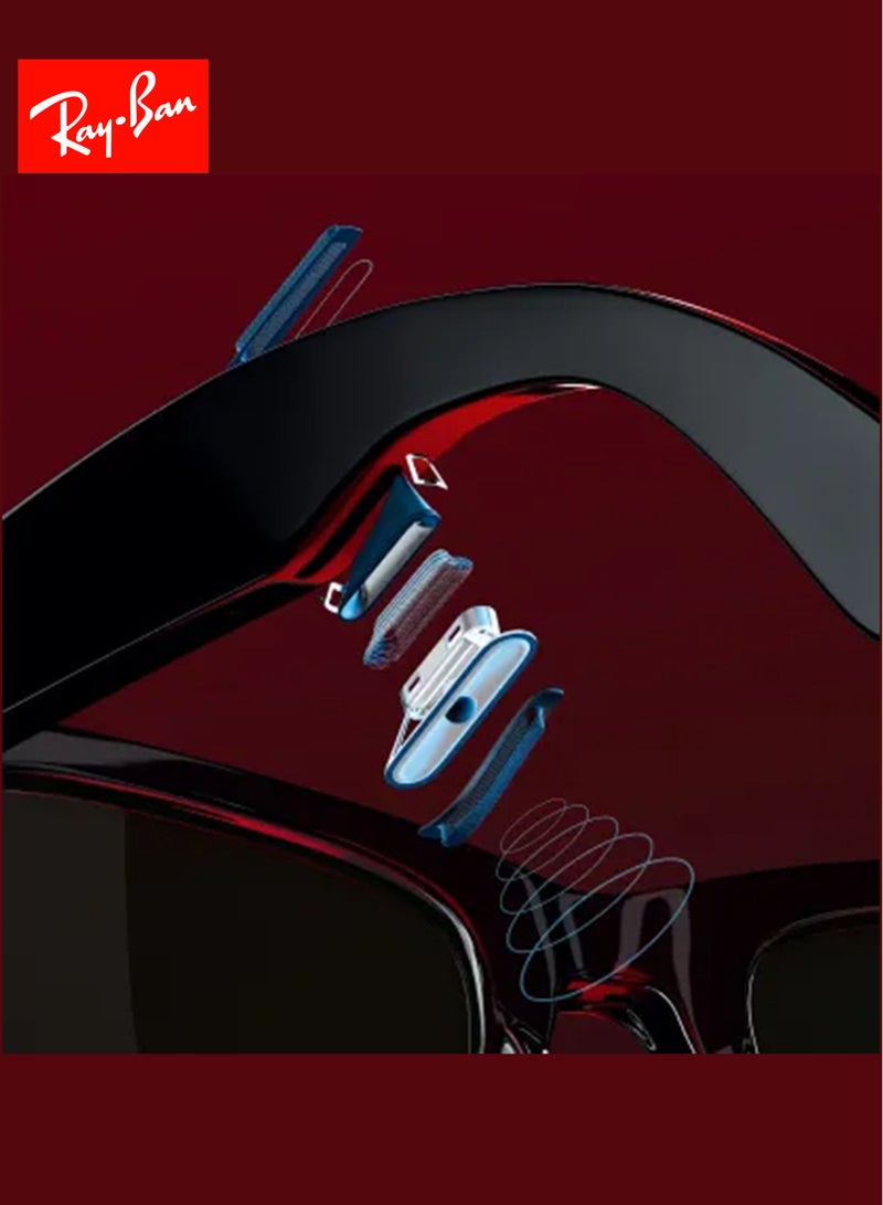 Ray-Ban - Meta Wayfarer Ray Smart Glasses Black - Image 1