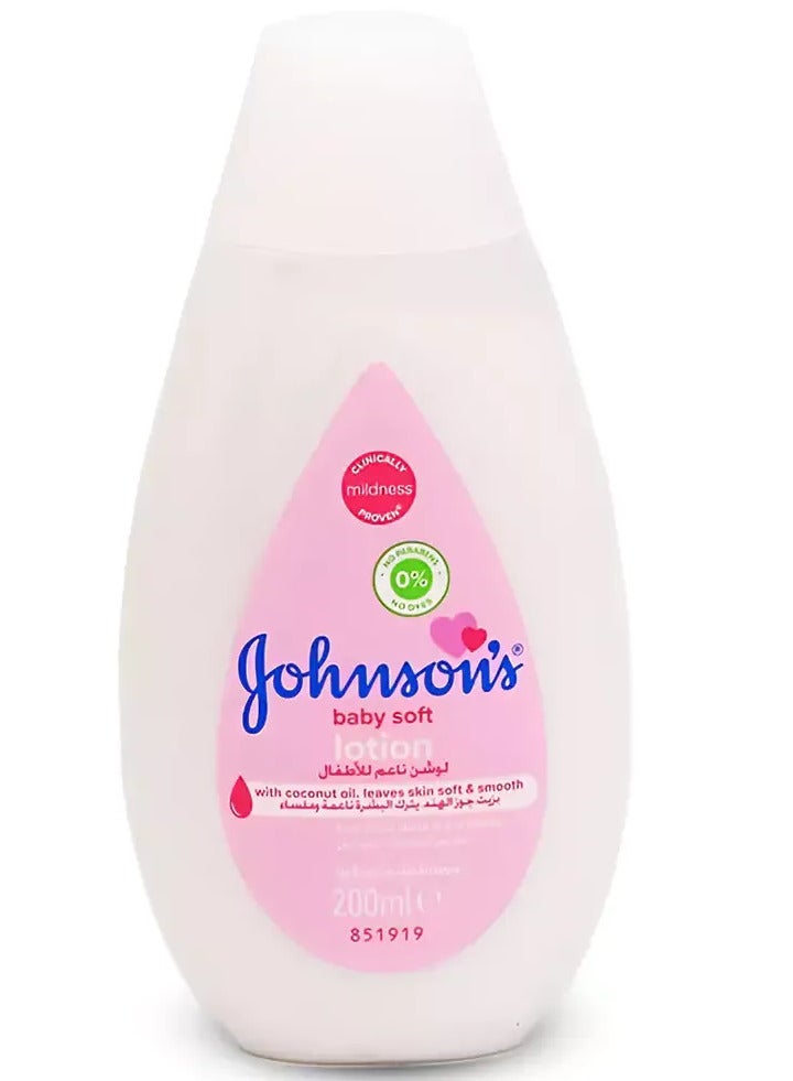 جونسون Baby Soft Lotion 200ml - Image 1