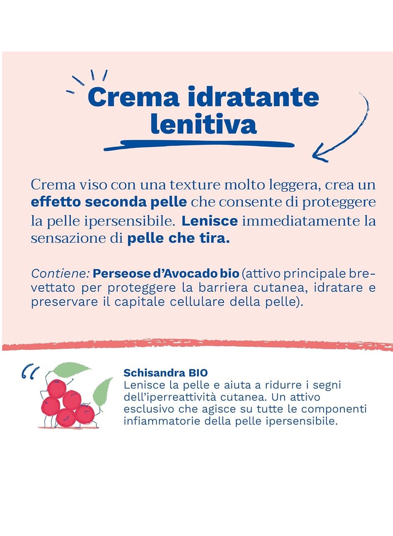 Mustela Baby Soothing Moisturizing Cream - Face Moisturizer for Very Sensitive Skin - with Natural Avocado & Schizandra Berry - Fragrance-Free - 1.35 fl. oz. - Image 3