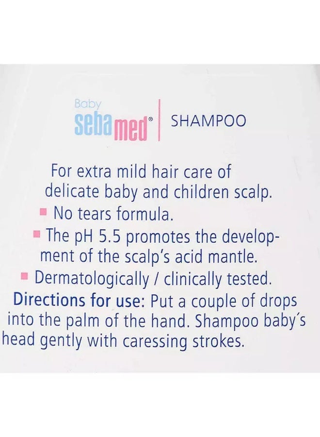 Sebamed Baby Shampoo for Delicate Scalp with Chamomile PH 5.5 500ml  - Image 3