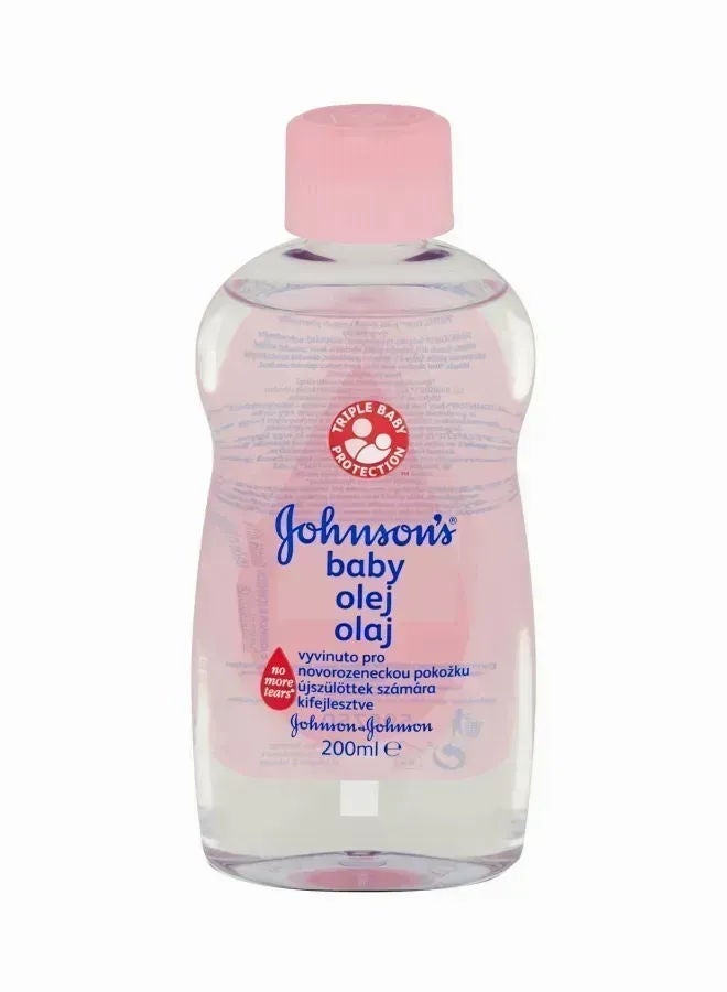 Johnson's Baby Oil, 200ml 