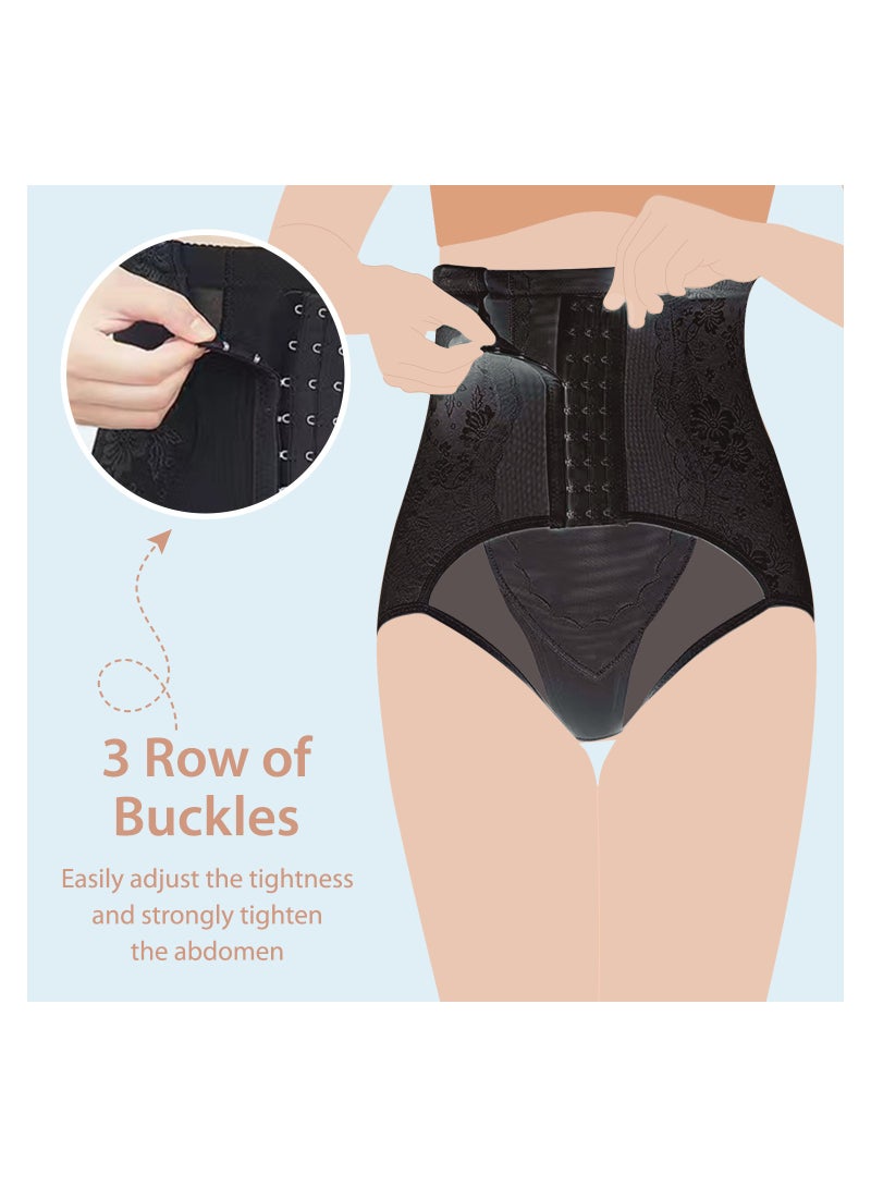 صنفينو حزام بطن أسلوب بنطال ما بعد الولادة للحوامل باللون الأسود - Image 4