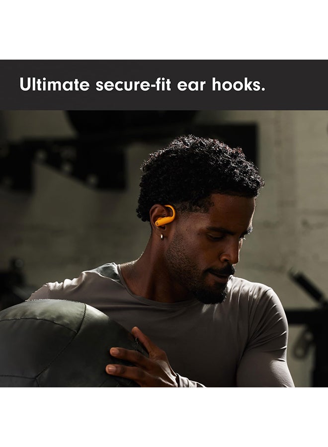 بيتس Powerbeats Pro 2 Wireless Bluetooth Earbuds – Noise Cancelling, Heart-Rate Monitor, IPX4, Up to 45 Hours Battery & Wireless Charging Case, works with Apple & Android Electric orange  - Image 3