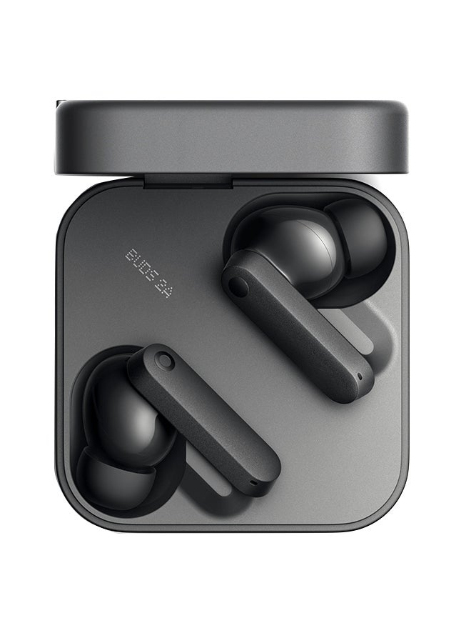 cmf by NOTHING - Buds 2a 42dB Active Noise Cancellation In-Ear Headphones With Transparency Mode,IP54, Chat GPT Integration - Dark Grey - Image 1