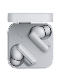 Buds 2a 42dB Active Noise Cancellation In-Ear Headphones With Transparency Mode,IP54, Chat GPT Integration - Light Grey