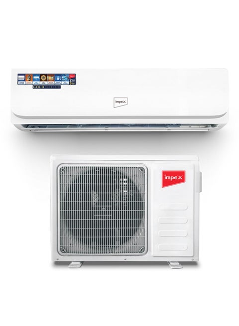 1.5 Ton Cooling Only Split AC | 4D Air Flow | 18000 BTU | 100% Copper Pipe | Turbo Cooling | Hidden Display | R410A Gas | Auto Restart | Golden Fin | T3 Compressor | IM18S3MCSA 2200 W IM18S3MCSA White