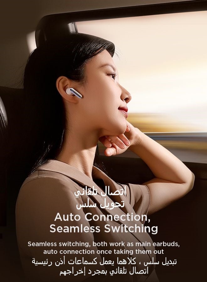 JR-BC1 Bluetooth 5.4 TWS True Wireless In-Ear ANC Earbuds black