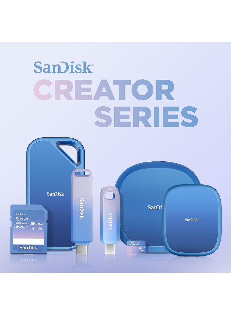 Creator Phone SSD 1TB, compatible with MagSafe, up to 1000 MB/s** read speeds, 4K ProRes 60FPS Video capture, IP65, 5 Y Warranty 1 TB