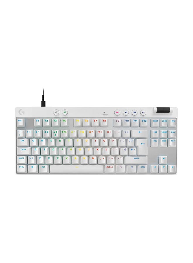 لوجيتيك G PRO X TKL RAPID Tenkeyless Wired Gaming Keyboard With Customizable RGB Lighting - Black  - Image 1
