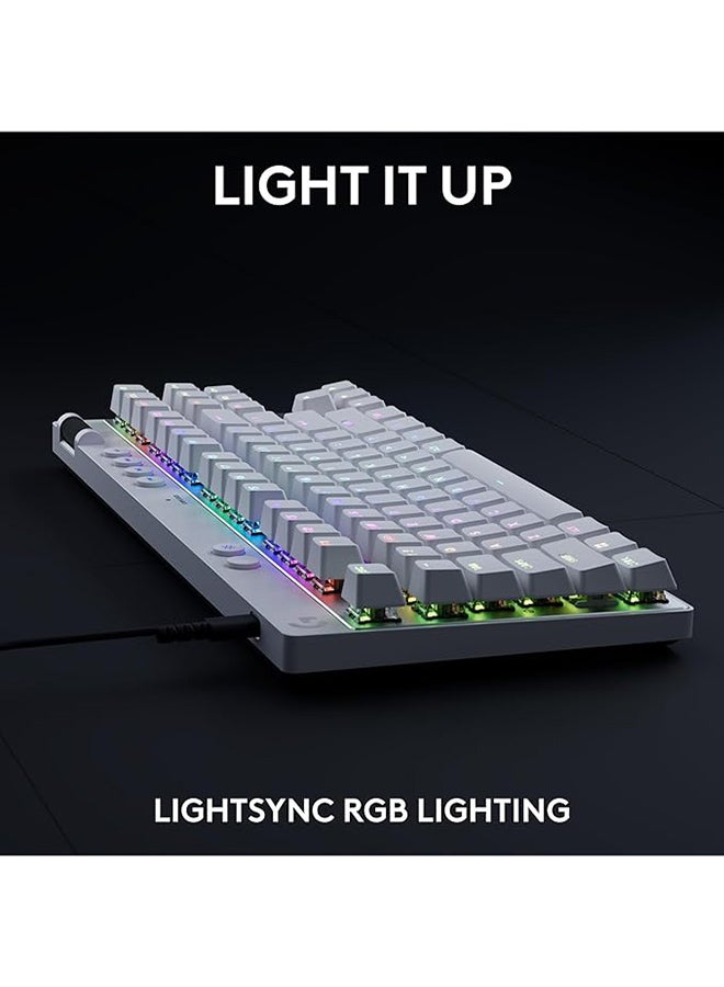 لوجيتيك G PRO X TKL RAPID Tenkeyless Wired Gaming Keyboard With Customizable RGB Lighting - Black  - Image 4