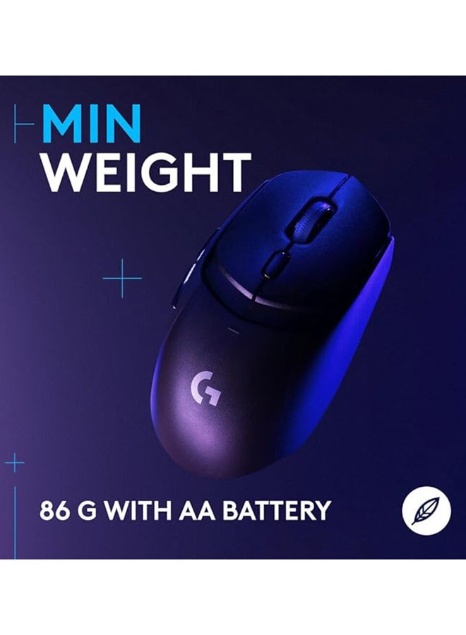 Logitech G309 LIGHTSPEED Wireless Gaming Mouse, LIGHTFORCE Hybrid Switches, HERO 25K Sensor - Black  - Image 5