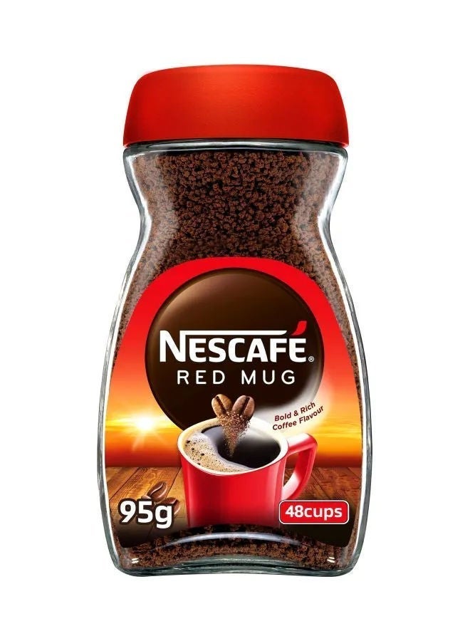 نسكافيه Red Mug Bold & Rich Coffee, 95g 95grams Pack of 1 