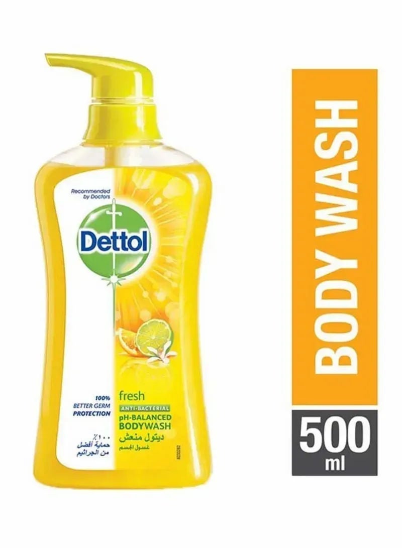 Dettol Fresh Antibacterial Body Wash 500ml 