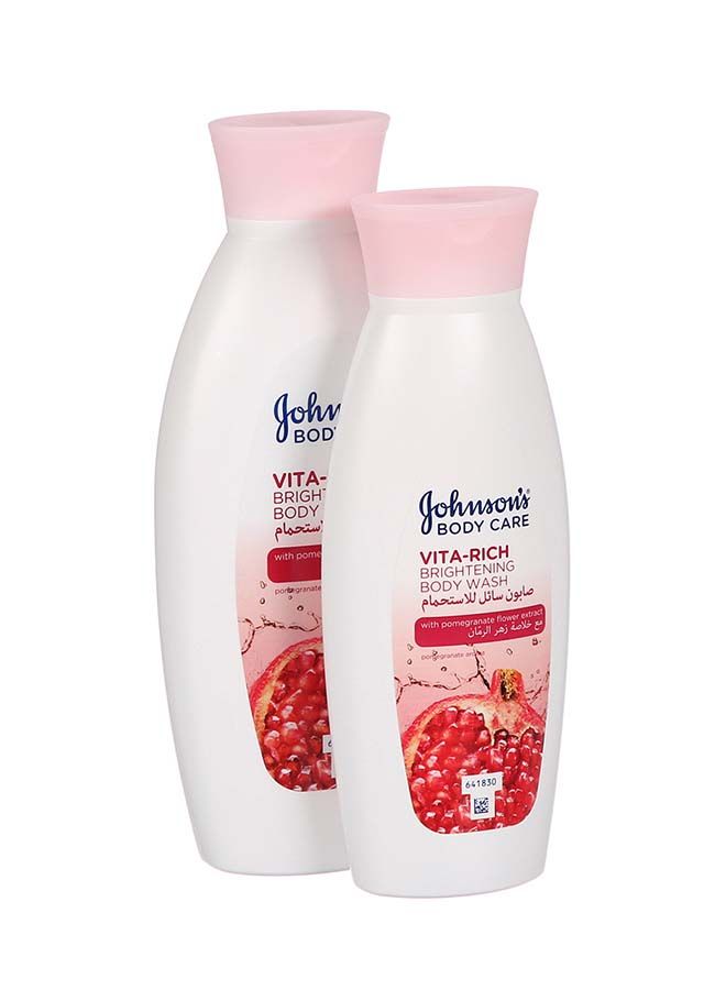 Johnson's Vita-Rich Pomegranate Body Wash, 400ml 650ml 