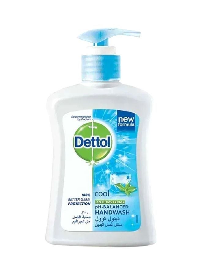 Dettol Cool Anti-Bacterial Hand Wash, Mint & Bergamot 200ml 