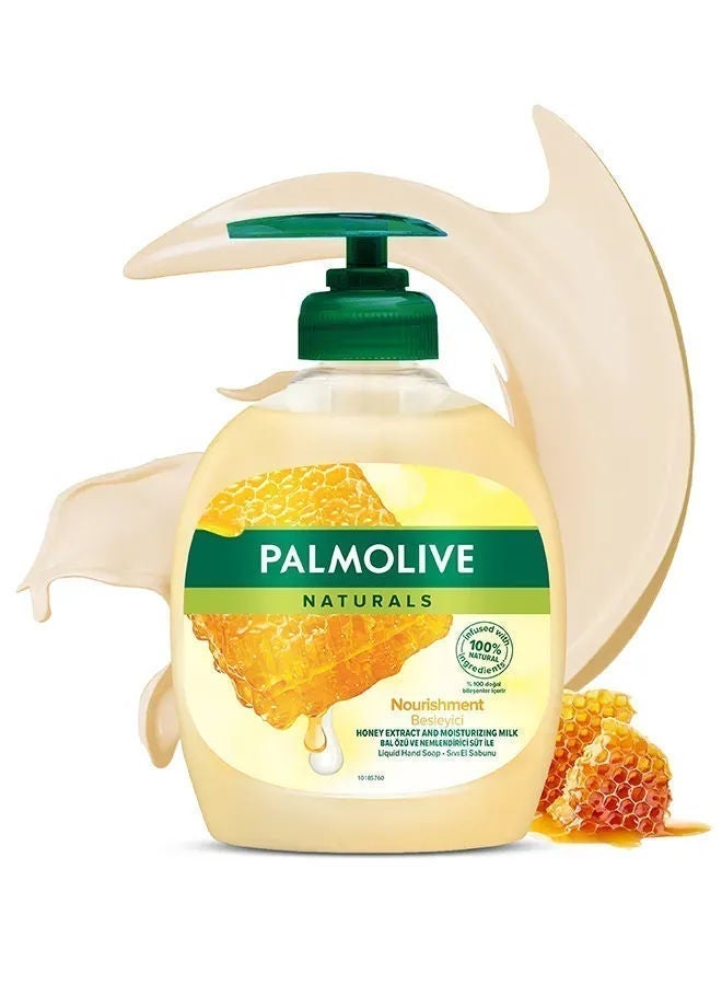 بالموليف صابون يد سائل مرطب طبيعي بالحليب والعسل