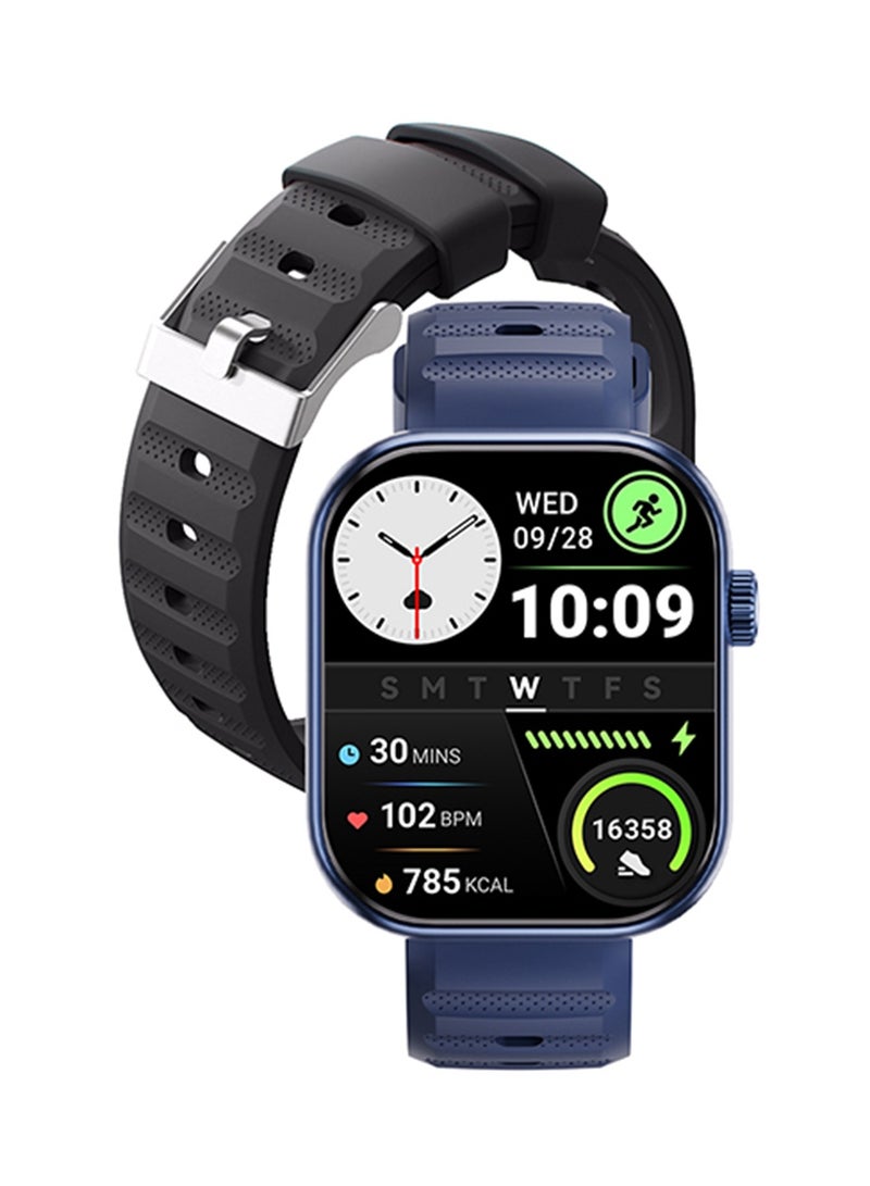 ITEL 220 mAh O20 Smartwatch - 2.04'' Display, IP68 Waterproof Deep Blue - Image 1