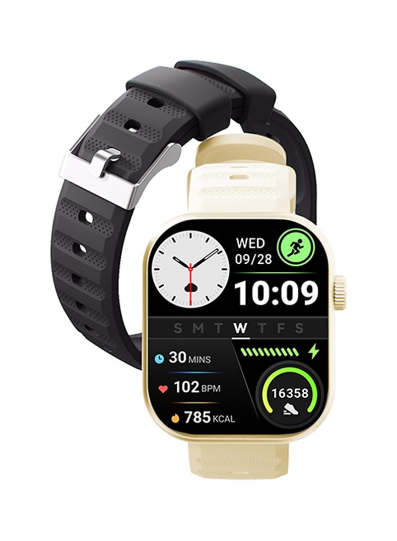 إيتيل - 220 mAh O20 Smartwatch - 2.04'' Display, IP68 Waterproof Rose Gold - Image 1