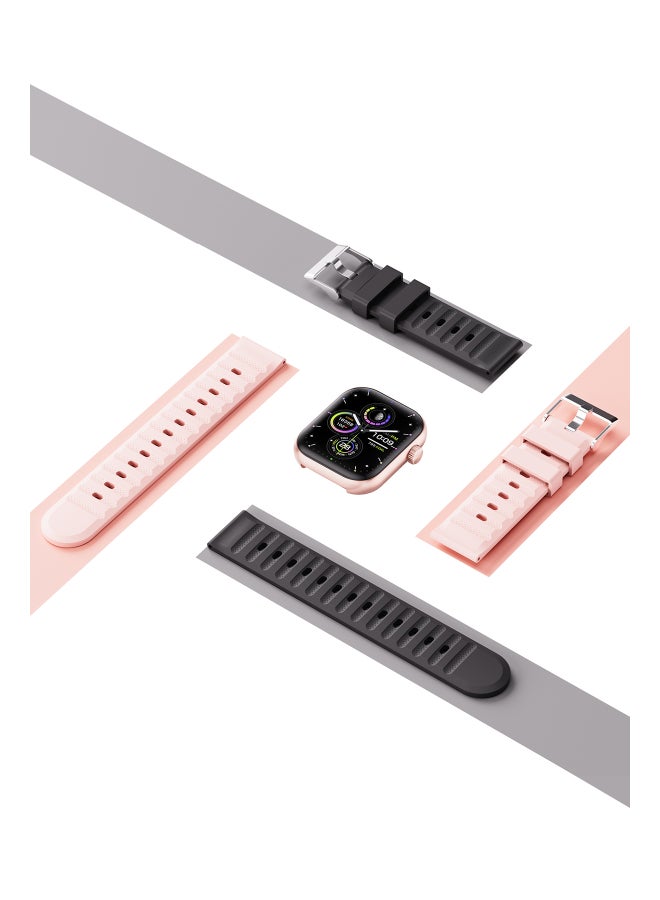 ITEL 220 mAh O20 Smartwatch - 2.04'' Display, IP68 Waterproof Rose Gold - Image 3