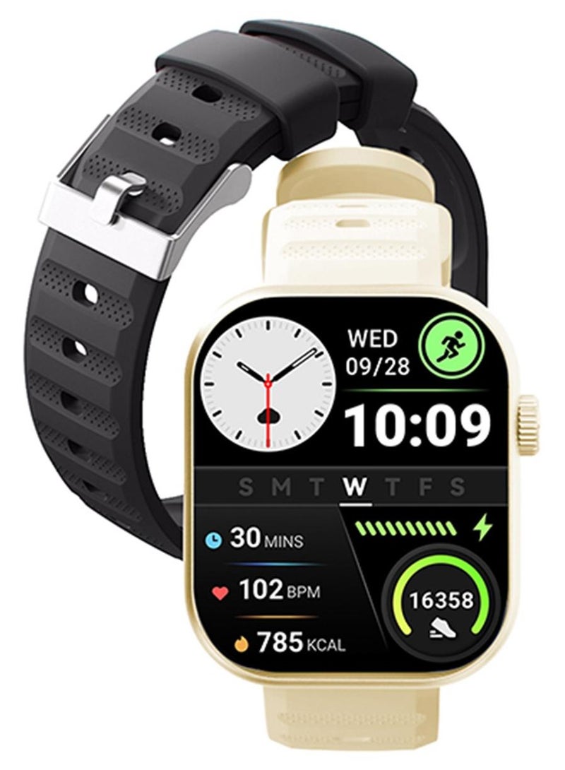 ITEL 220 mAh O20 Smartwatch - 2.04'' Display, IP68 Waterproof Rose Gold - Image 1