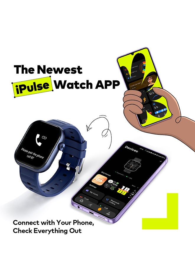 ITEL - 220 mAh O20 Smartwatch - 2.04'' Display, IP68 Waterproof Silver - Image 1