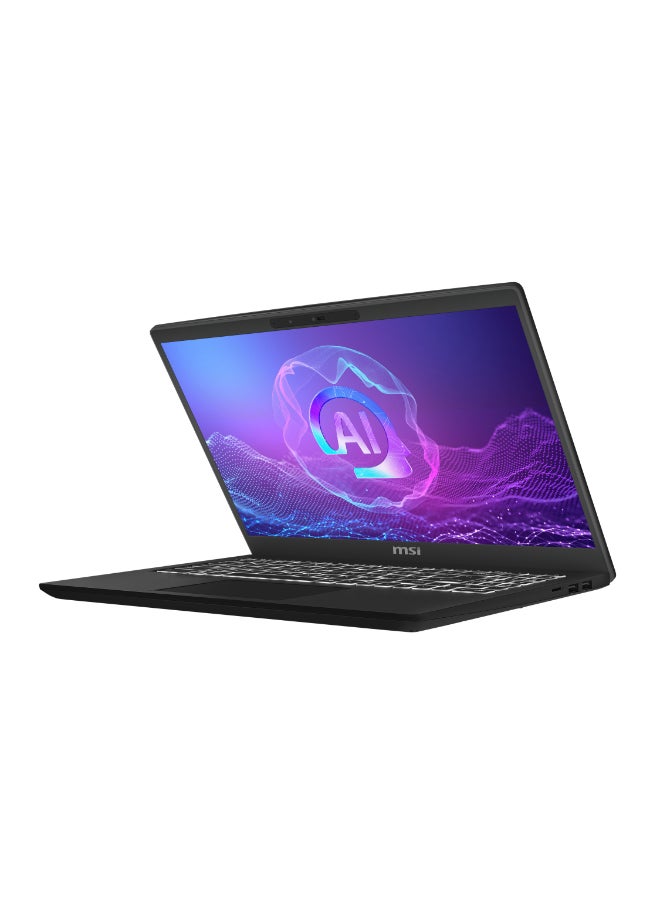 MSI - Modern Laptop With 15.6 Inch Full HD(1920X1080) Display,Core Ultra 9-285H Processor/16GB RAM DDR5/1TB SSD/Windows 11/Intel Arc Graphics/ English/Arabic Black - Image 1