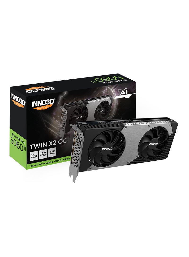 INNO3D GeForce RTX 5060 Ti Twin X2 OC 16GB GDDR7  - Image 1