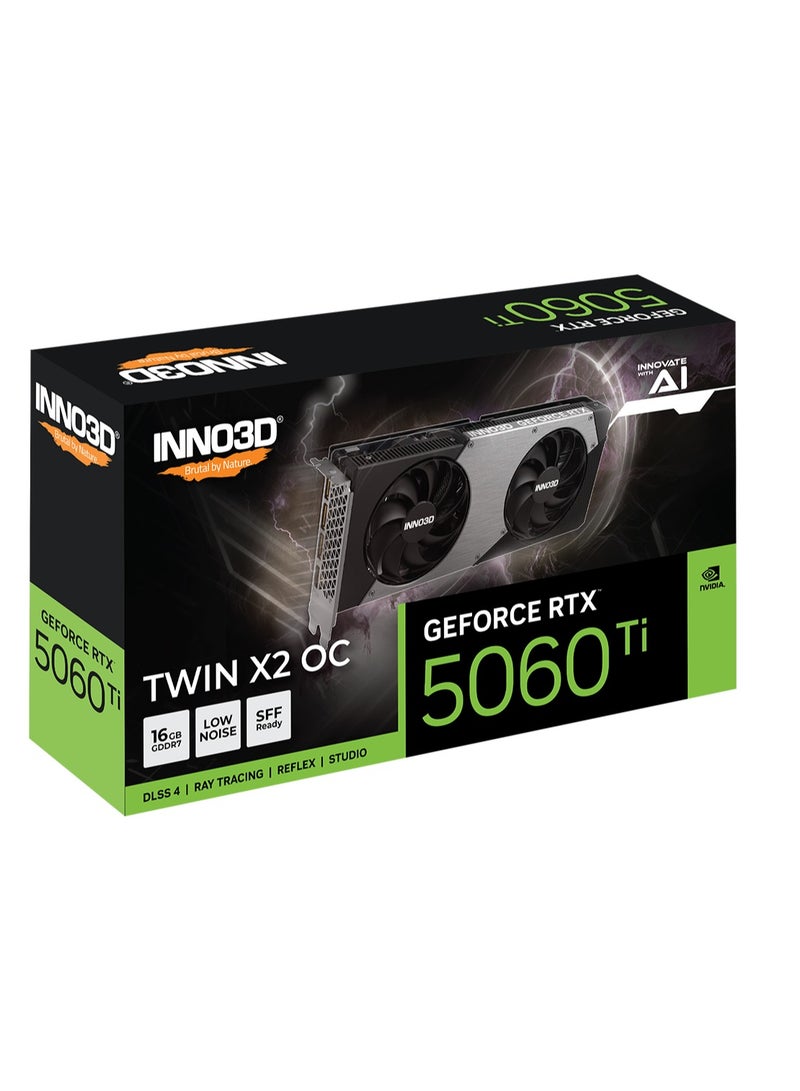 INNO3D GeForce RTX 5060 Ti Twin X2 OC 16GB GDDR7  - Image 3
