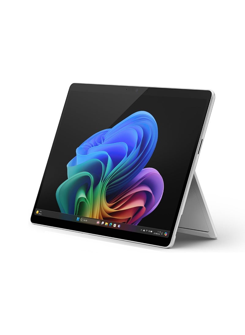 Microsoft Surface Pro 11 Copilot+ Laptop With 13 Inch QHD+( 2880×1920) Display, Qualcomm Snapdragon X Elite Processor/16GB RAM DDR5/512GB SSD/Qualcomm Adreno Graphics /Windows 11 Home +Cover with Slim pen 2 English/Arabic Platinum  - Image 2