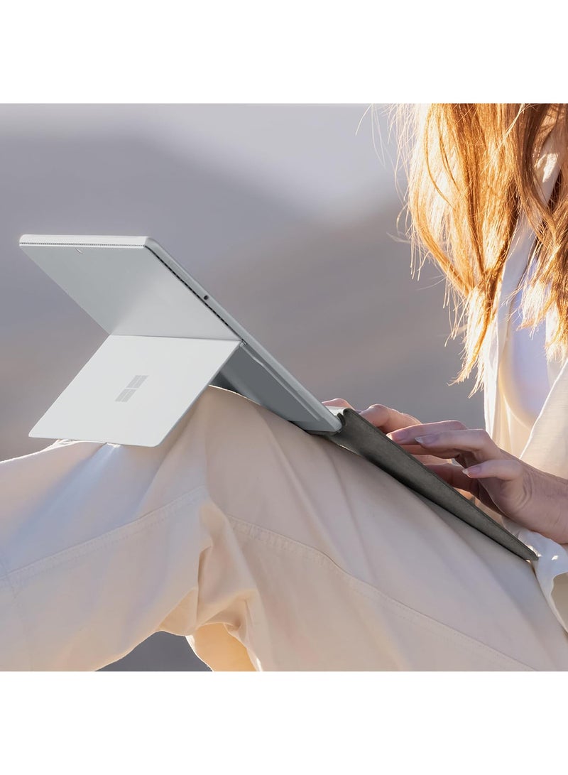 Surface Pro 11 Copilot+ Laptop With 13 Inch QHD+( 2880×1920) Display, Qualcomm Snapdragon X Elite Processor/16GB RAM DDR5/512GB SSD/Qualcomm Adreno Graphics /Windows 11 Home +Cover with Slim pen 2 English/Arabic Platinum