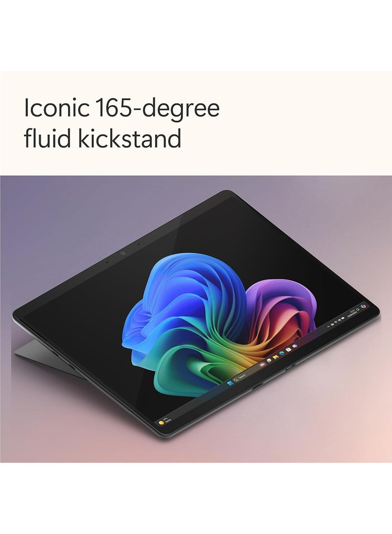 Microsoft - Surface Pro 11 Copilot+ Laptop With 13 Inch QHD+ (2880×1920) Display, Qualcomm Snapdragon X Plus Processor/16GB RAM DDR5/512GB SSD/Qualcomm Adreno Graphics/Windows 11+Type Cover with Slim Pen 2 English/Arabic Black - Image 1