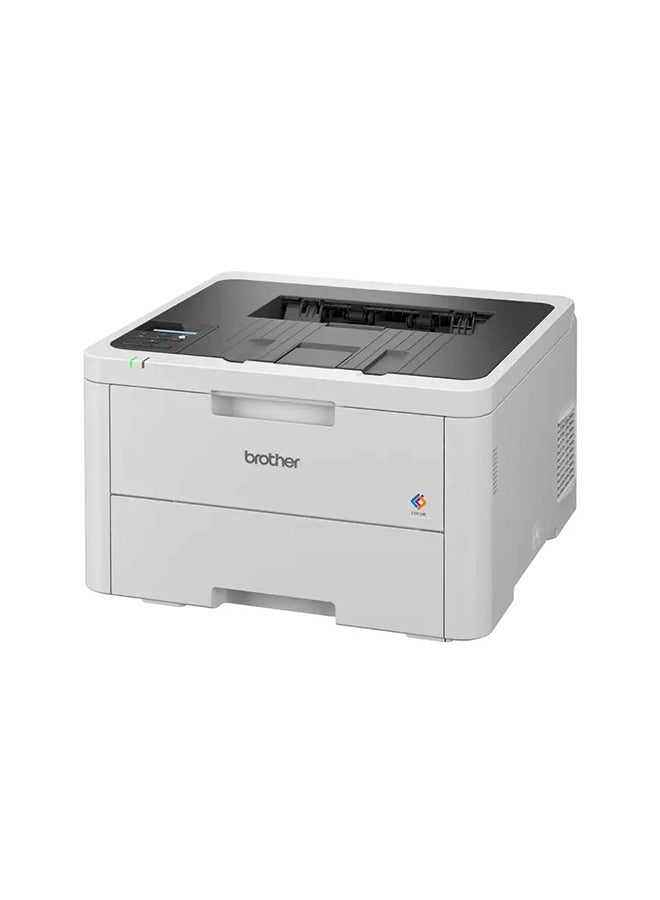 بروذر HL-L3220CW A4 Wireless Colour Laser Printer | 1 Sheet Multi-purpose tray | Print speed up to 18/19 ppm (A4/LTR) | Wireless And Wi-Fi Direct | Mobile Printing | AirPrint | Duplex | NFC - White - Image 2
