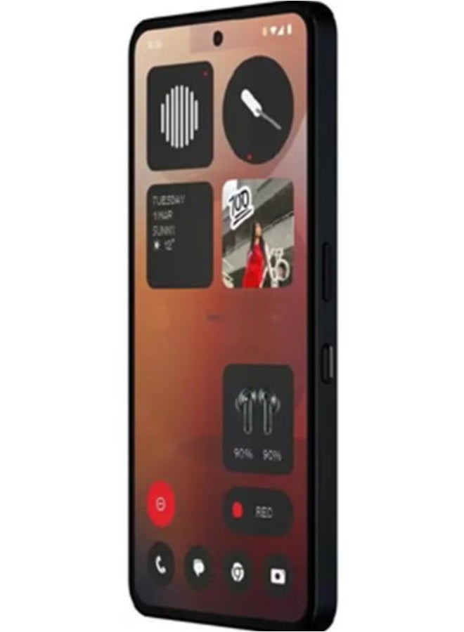 نوثينج هاتف (3أ) برو ثنائي الشريحة أسود 12 جيجابايت رام 256 جيجابايت نسخة الشرق الأوسط - Image 2