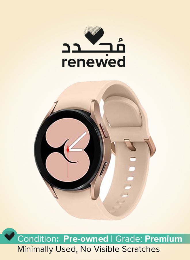 Samsung Renewed - Galaxy Watch 4 40mm LTE - Pink Gold  - Image 1