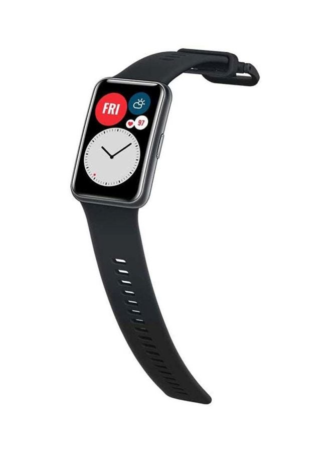 Renewed - Watch FIT 1.64 inch Amoled Display Touchscreen Waterproof Smart Watch - Graphite Black