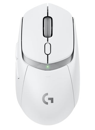 G309 LIGHTSPEED Wireless/Bluetooth Gaming Mouse, Lightweight, LIGHTFORCE Hybrid Switches, HERO 25K Sensor, 86g & 300+ hr battery life with AA battery, 6 Programmable Buttons, PC & Mac - White - pnsku/N70178177V/45/_/1747836321/571e1900-4005-461f-a576-1408d858bbe1