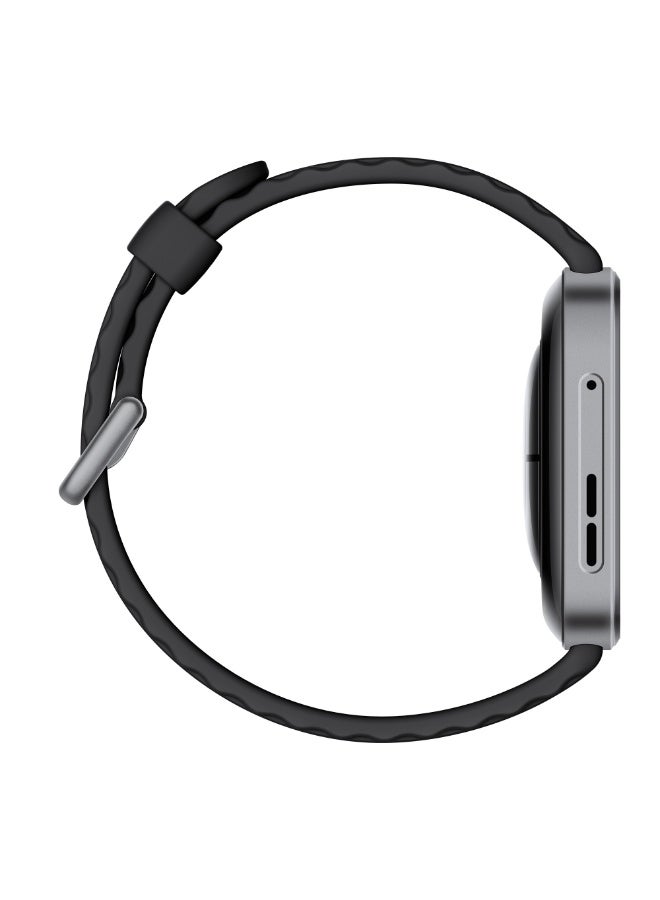 HUAWEI - Watch Fit 4 Pro Smart Watch, 1.82” Display, Sapphire Glass & Titanium, GPS for Pro-Level Outdoor Sports, NFC, ECG Analysis, up to 10-Day Battery Life, iOS & Android Black With FreeBuds SE 2 Gift Black - Image 1