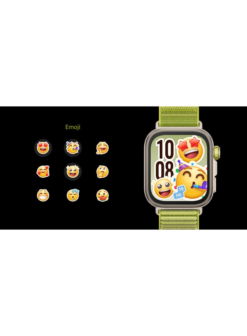 HUAWEI - Watch FIT 4 Pro Smart Watch, 1.82” Display, Sapphire Glass &Titanium, GPS for Pro-Level Outdoor Sports, NFC, ECG Analysis, up to 10-Day Battery Life, iOS & Android Blue With FreeBuds SE 2 Gift Blue - Image 1