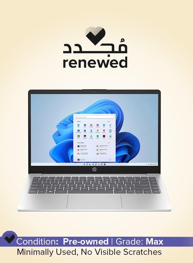HP Renewed - 14-EP0063CL Laptop With 14-Inch Full HD Display, Intel Core i3-1315U Processor/Quad Core/13th Gen/12GB RAM/512GB SSD/Intel UHD 600 Graphics/Windows 11 English Silver  - Image 1