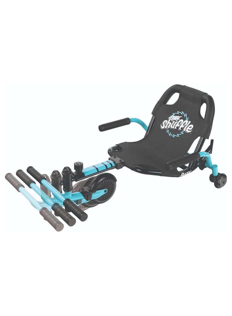Razor Razor Crazy Cart Shuffle Black/Teal | Kids Ages 4 Years+ | Difting Ride-on | Drifting Cart | Go-Kart | Outdoor Adventure Multicolour 50.8x25.4x50.8cm  - Image 5