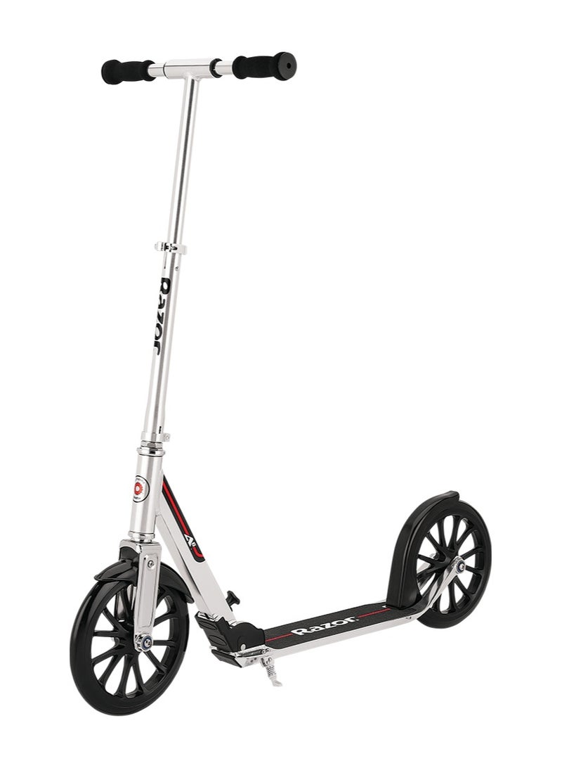 Razor A6 Silver Scooter | Kids Ages 8 Years+ | Kids Scooter | Scooter for Taller Rider | Adjustable Height up to 42"| Foldable Scooter | Outdoor Adventure 11.7x85x37.20cm - Image 1