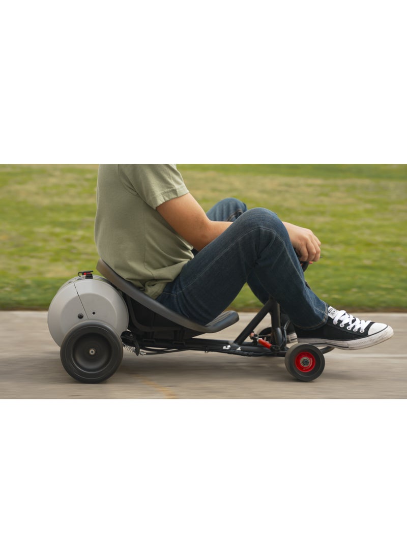 ريزر عربة رازر غراوند فورس راد رود 16 كم/س 150 واط | للأطفال من عمر 6 سنوات فما فوق | ركوب كهربائي | عربة انزلاقية | مع إمكانية الاستخدام المستمر لمدة تصل إلى 40 دقيقة | بطارية قابلة للشحن 24 فولت | مغامرة في الهواء الطلق | عربة للأطفال - Image 4