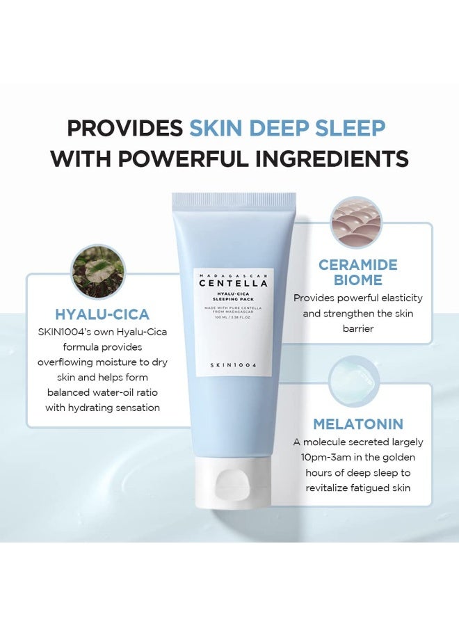 SKIN1004 Madagascar Centella Hyalu-Cica Sleeping Pack – 100ml - Image 3