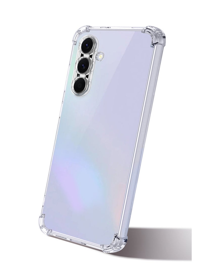 MARGOUN 2Packs TPU Gorilla Case for Galaxy A36 5G – Transparent Shockproof Anti-Fall Cover with Screen Protector Clear-2  - Image 4