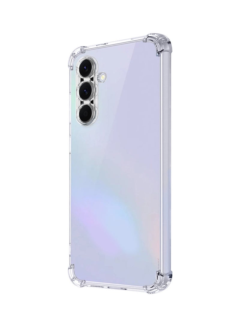 MARGOUN 3Packs TPU Gorilla Case for Galaxy A36 5G – Transparent Shockproof Anti-Fall Cover with Two Screen Protectors Clear-3  - Image 5