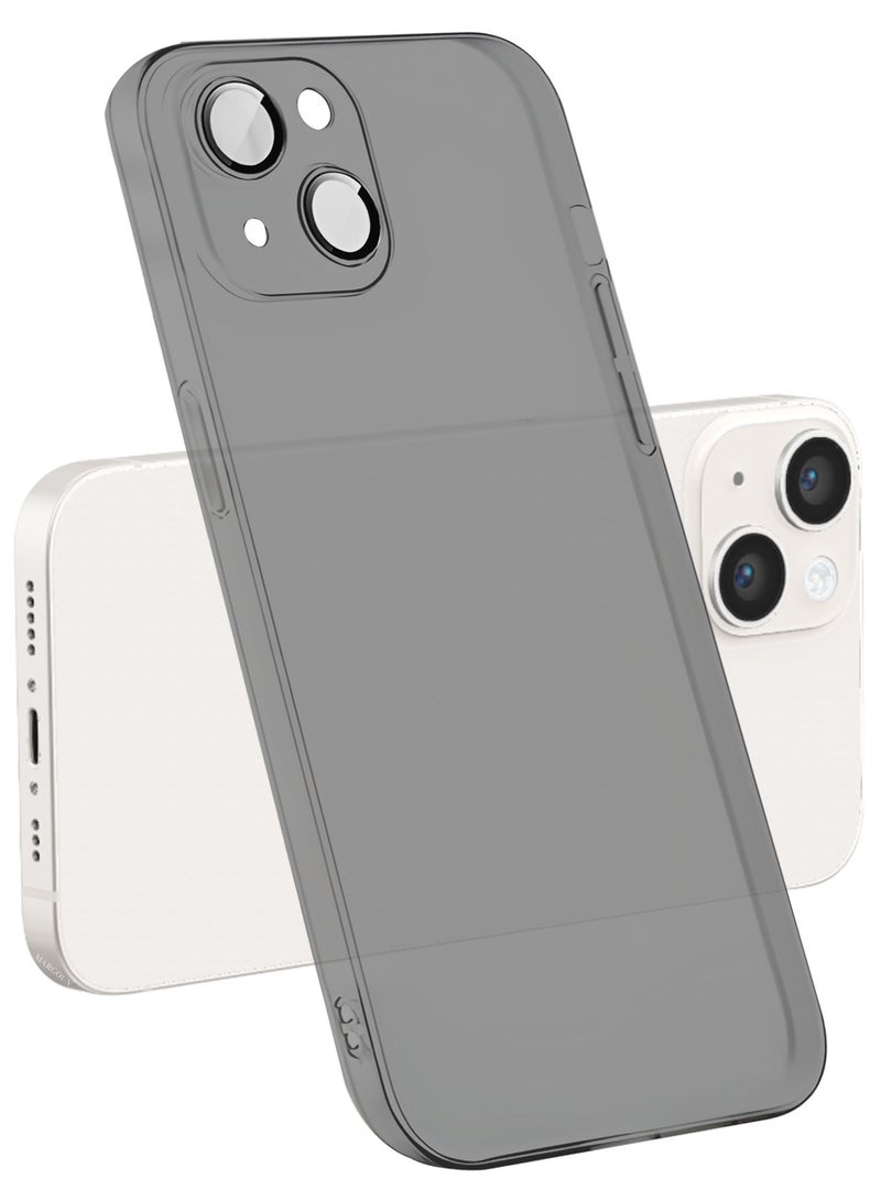 MARGOUN (for iPhone 14 Plus) Case Cover Air Skin Series Back Cover Sturdy Durable Thin Case Drop Protection Cover - Transparent Grey Grey-1 - Image 2